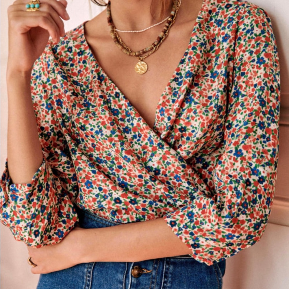 Sezane Ginna Blouse